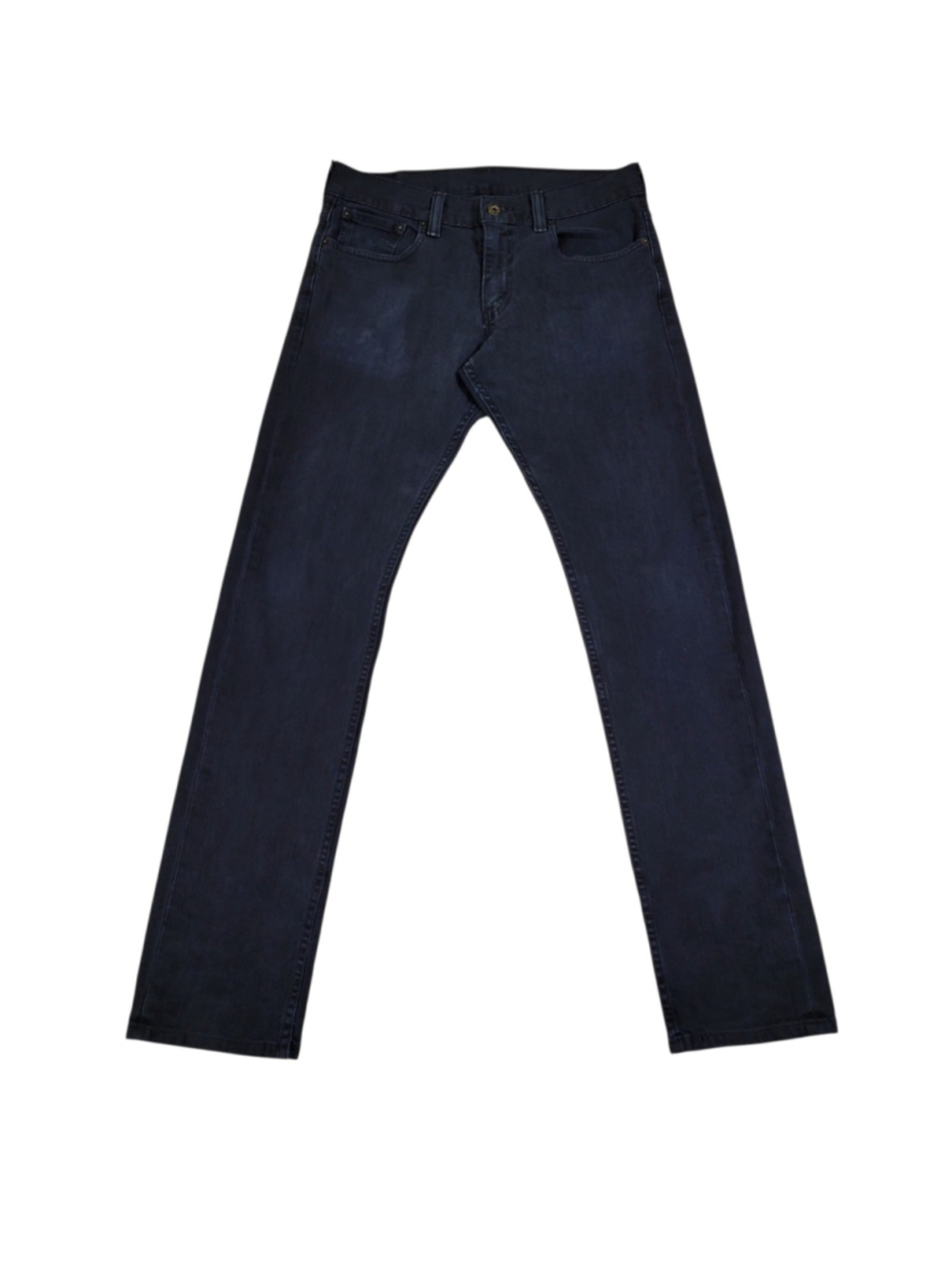Levi's 511 Men's Slim-Fit Straight Stretch Black Jeans Size 32/32 Pre-owned Cond
